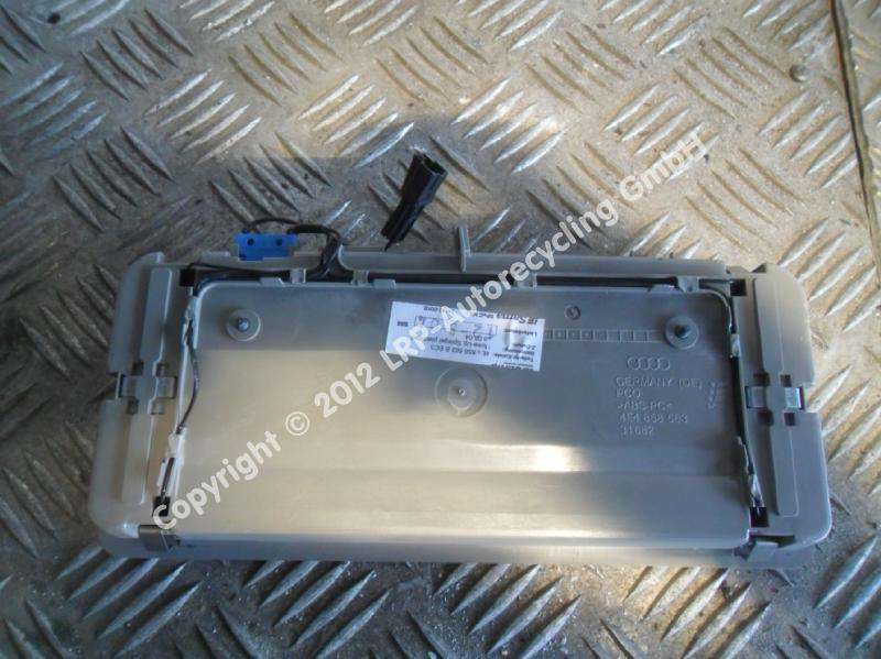 Audi A8 4E original Innenleuchte Make Up Spiegel hinten 4E4858563BEC3 BJ2004